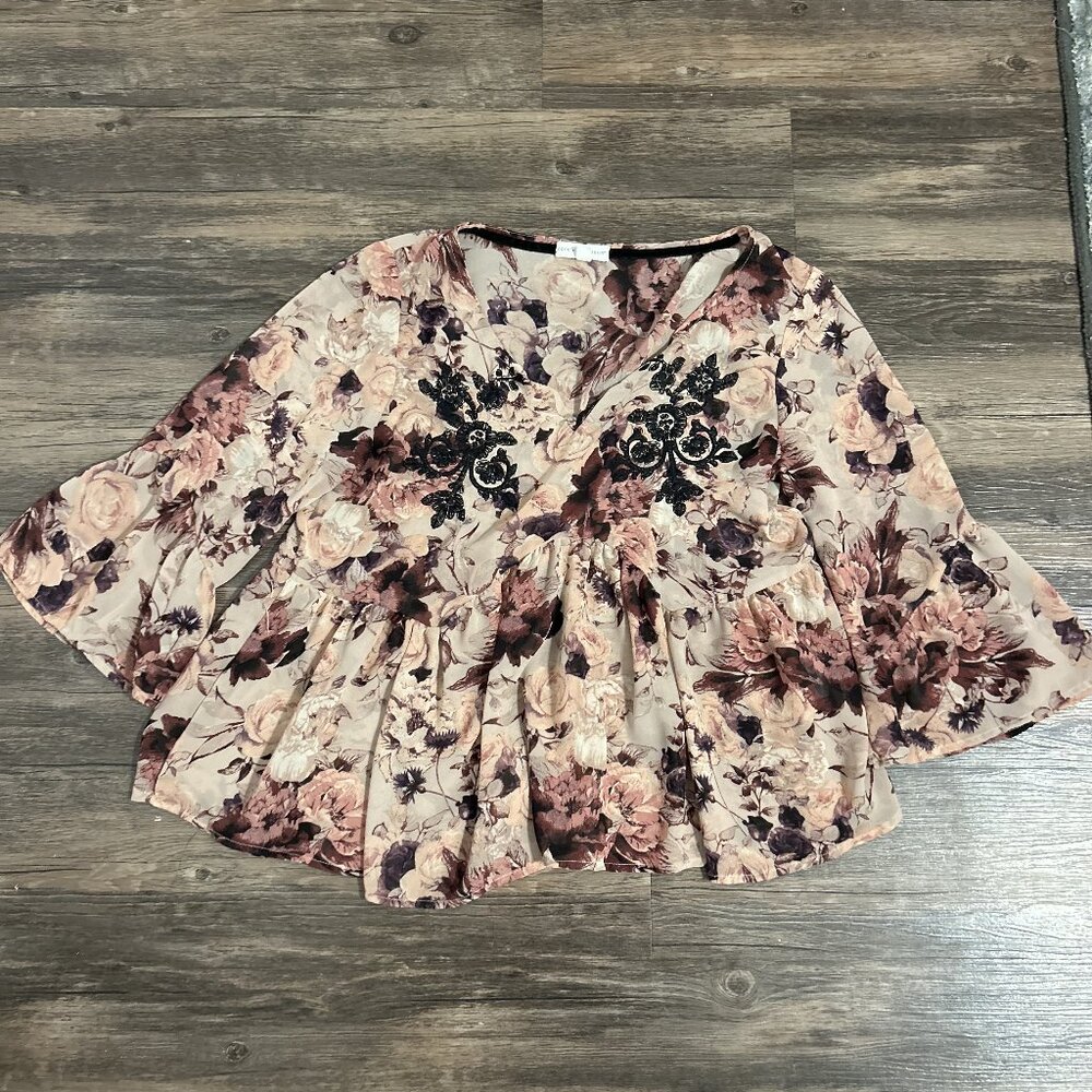 Floral Flowy Blouse